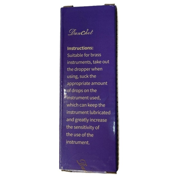 Danchet Synthetic piston valve oil for brass instruments NEW IN BOX - Picture 7 of 7